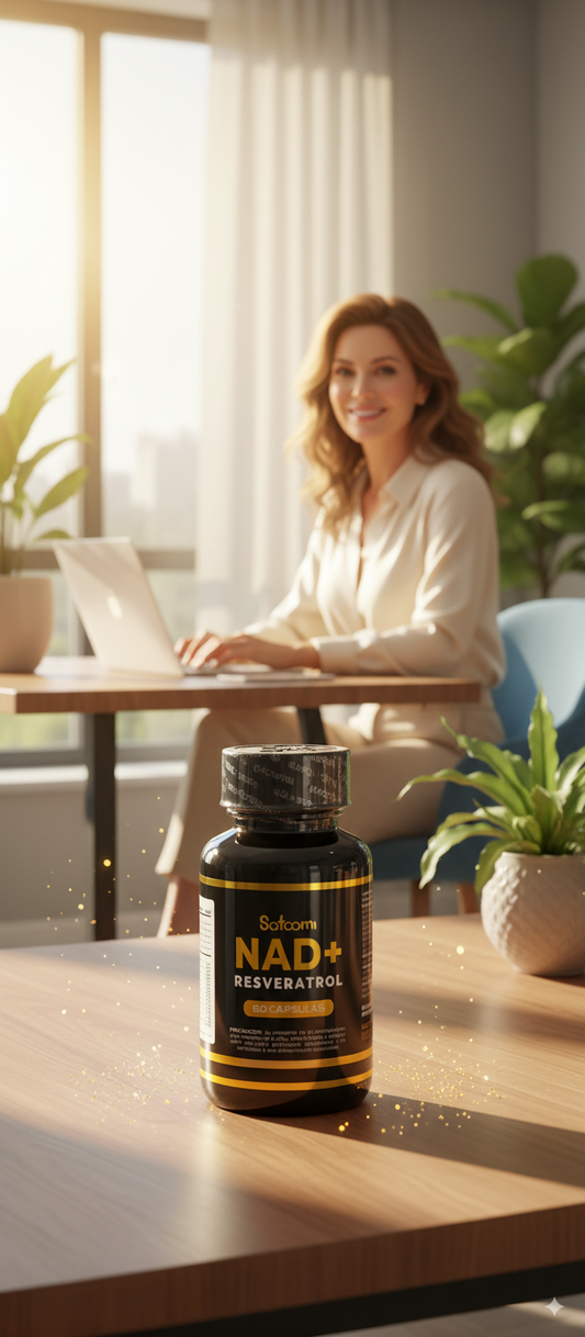 💎 RESVERATROL + NAD SATOOMI X60CAP  / Energía, Vitalidad y Juventud desde Adentro